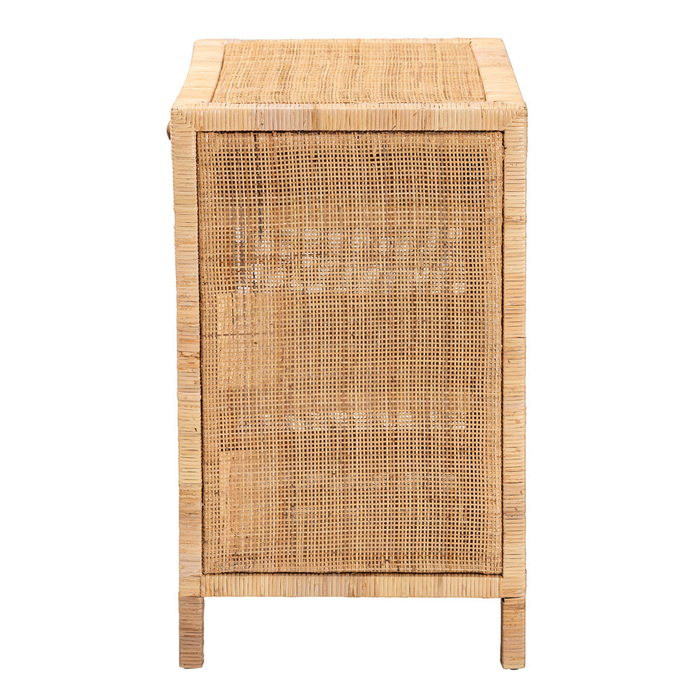 bali & pari - Bella Console Table in Natural Brown - Bella-Mahogany-Console view 4