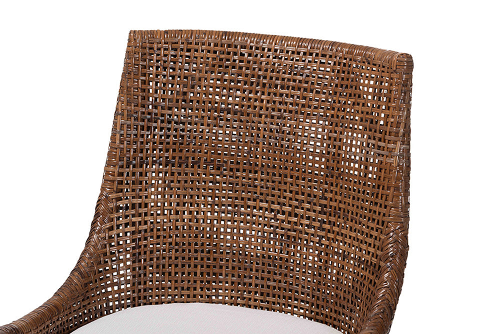 bali & pari - Bella Counter Stool - Bella-Coffee Antique/Rattan-CS view 6
