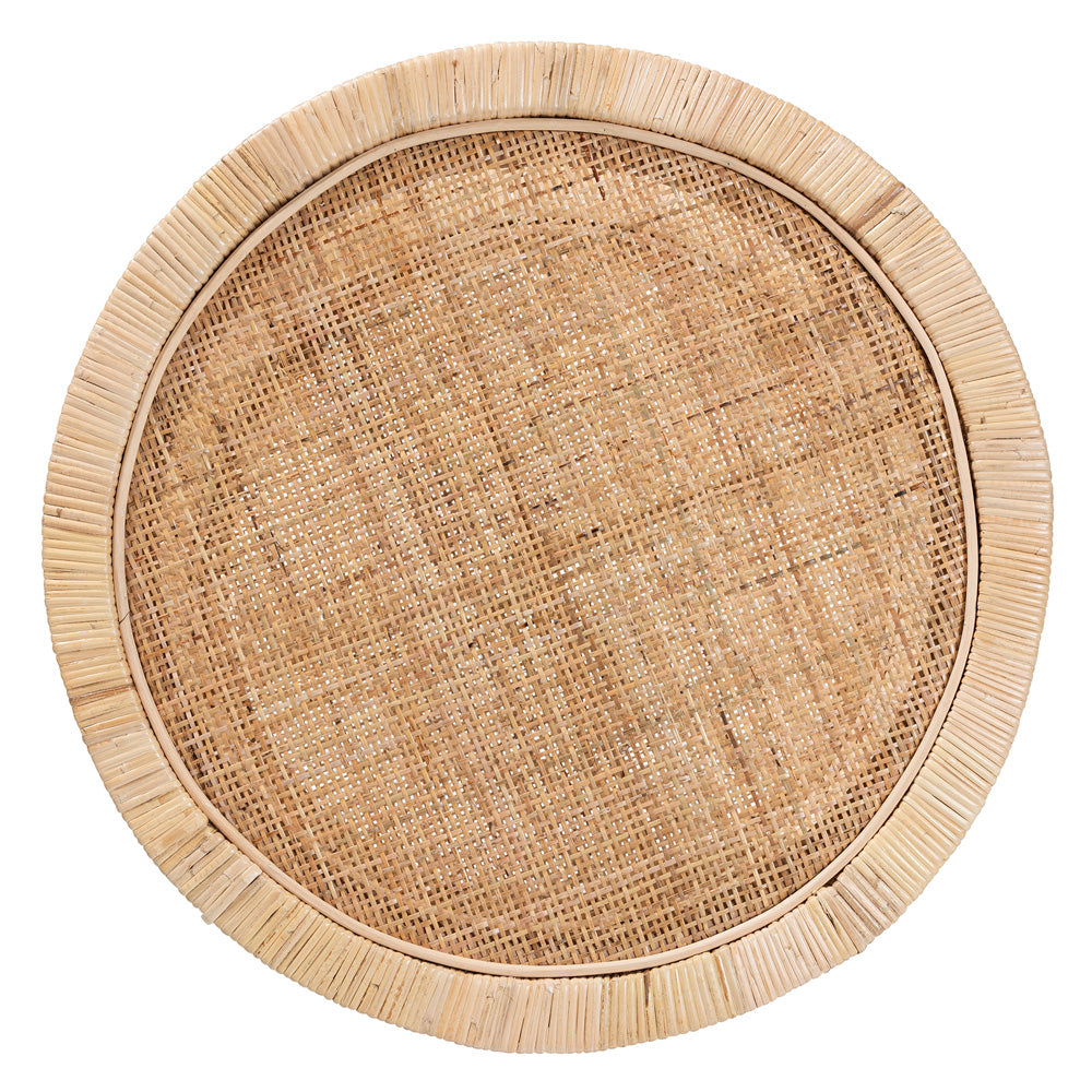 bali & pari - Bella End Table in Natural Brown - Bella-Rattan-ET view 4