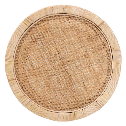 bali & pari - Bella End Table in Natural Brown - Bella-Rattan-ET view 4