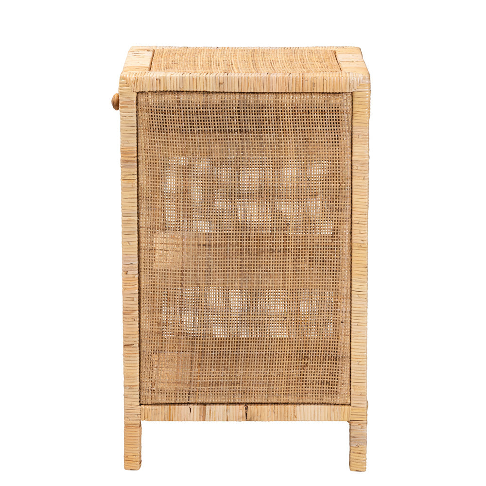 bali & pari - Bella Nightstand in Natural Brown - Bella-Mahogany-SM-NS view 4