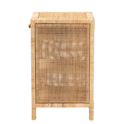 bali & pari - Bella Nightstand in Natural Brown - Bella-Mahogany-SM-NS view 4