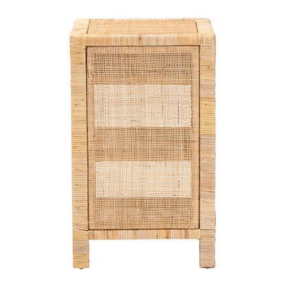 bali & pari - Bella Nightstand in Natural Brown - Bella-Mahogany-SM-NS view 5