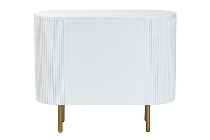 bali & pari - Beyla Dresser - SVN-1240-White/Gold-Dubai-3DW-Dresser view 6