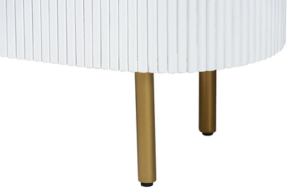 bali & pari - Beyla Dresser - SVN-1240-White/Gold-Dubai-3DW-Dresser view 8