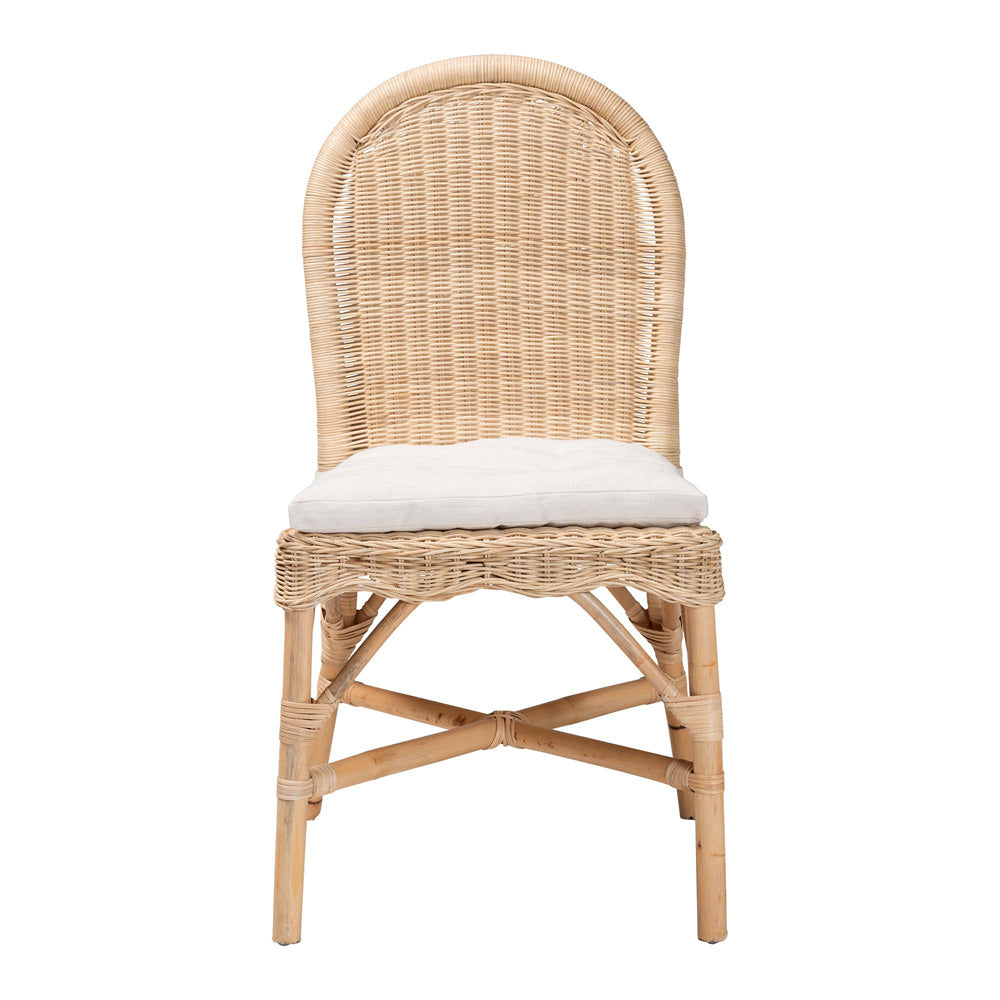 bali & pari - Bilu Dining Chair in Natural - DC829B-Bilu-Light Honey Rattan-DC view 2