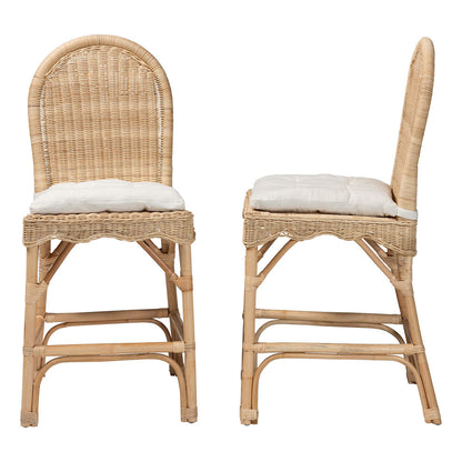 bali & pari - Bilu Set of 2 Counter Stools in Natural - DC829-CB-Bilu-Light Honey Rattan-Counter Stool view 3