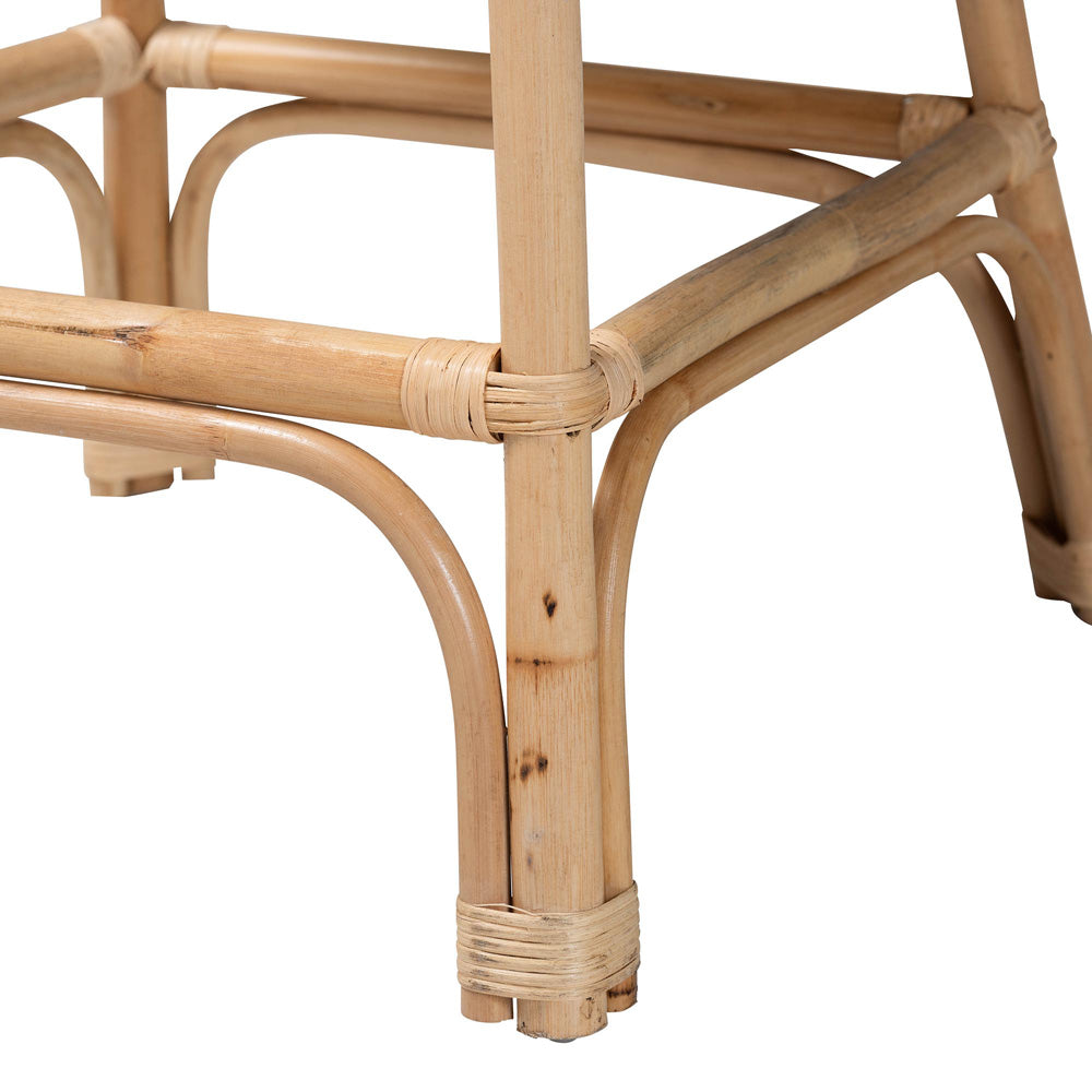 bali & pari - Bilu Set of 2 Counter Stools in Natural - DC829-CB-Bilu-Light Honey Rattan-Counter Stool view 5