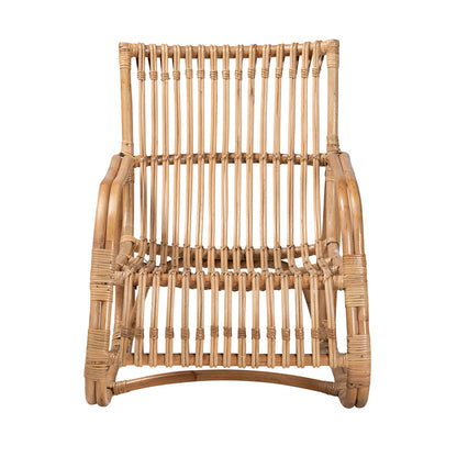 bali & pari - Blanca Chair in Natural Brown - DC1003-Rattan-CC view 2