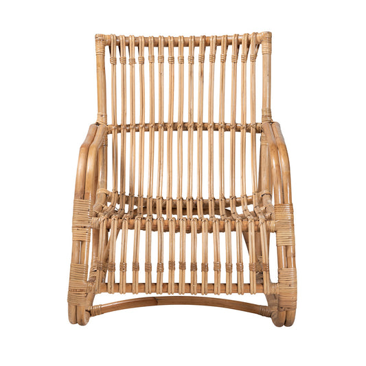 bali & pari - Blanca Chair in Natural Brown - DC1003-Rattan-CC view 2