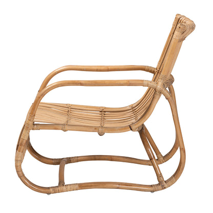 bali & pari - Blanca Chair in Natural Brown - DC1003-Rattan-CC view 3