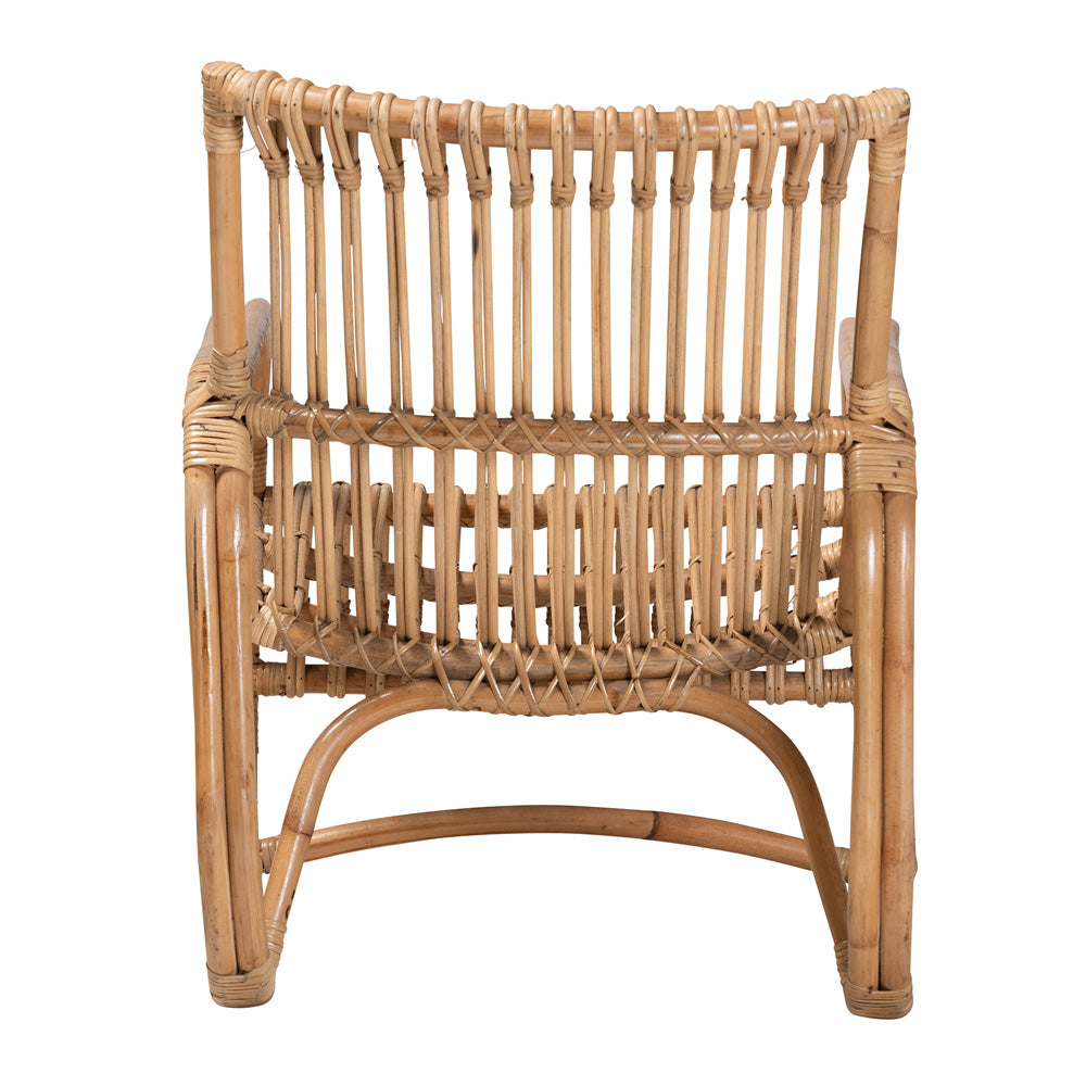 bali & pari - Blanca Chair in Natural Brown - DC1003-Rattan-CC view 4