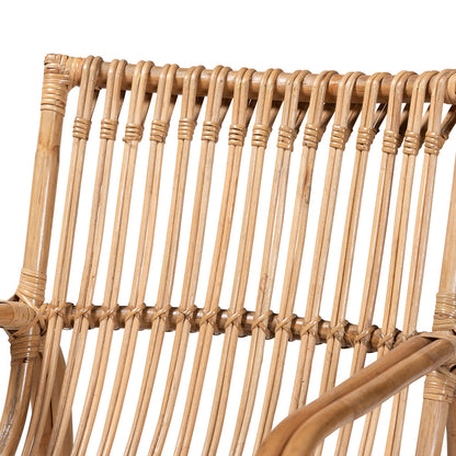 bali & pari - Blanca Chair in Natural Brown - DC1003-Rattan-CC view 5