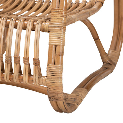 bali & pari - Blanca Chair in Natural Brown - DC1003-Rattan-CC view 6