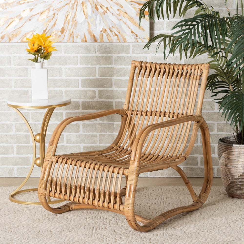 bali & pari - Blanca Chair in Natural Brown - DC1003-Rattan-CC view 8