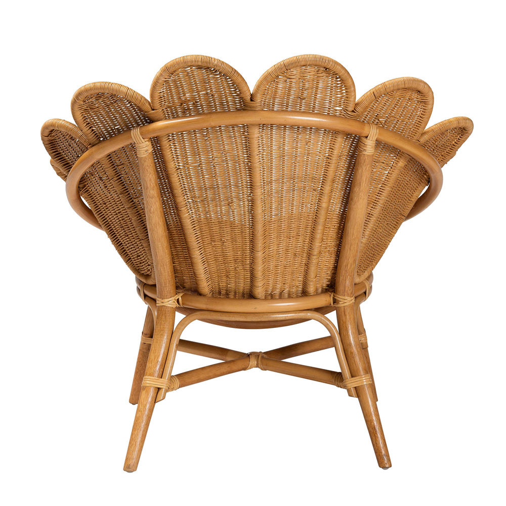 bali & pari - Blossom Chair in Honey - Blossom-Light Honey Rattan-CC view 4