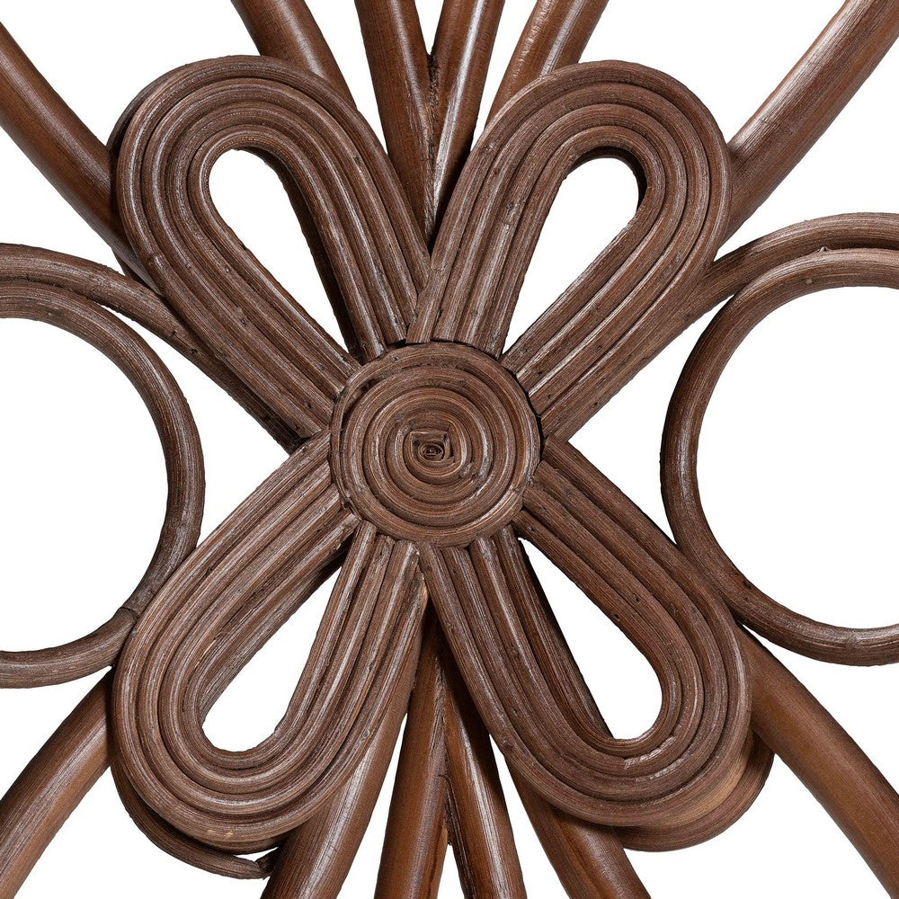 bali & pari  - Brama Dining Chair in Light Brown - Brama-Light Brown Rattan-Cushion-DC view 7