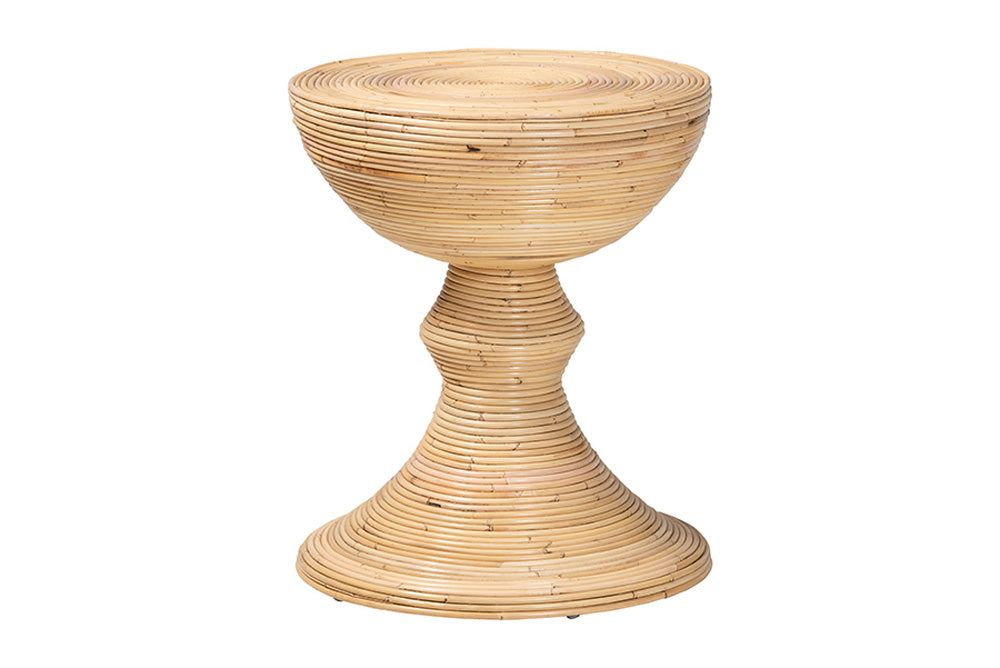 bali & pari  - Brookwood End Table - Brookwood-Natural Rattan-ET view 1