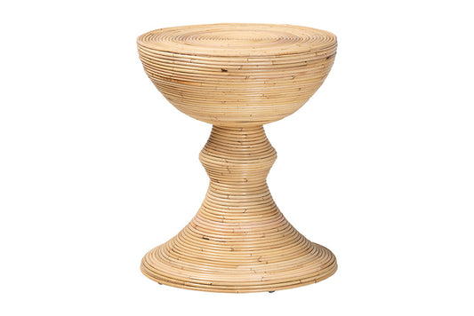 bali & pari  - Brookwood End Table - Brookwood-Natural Rattan-ET view 1