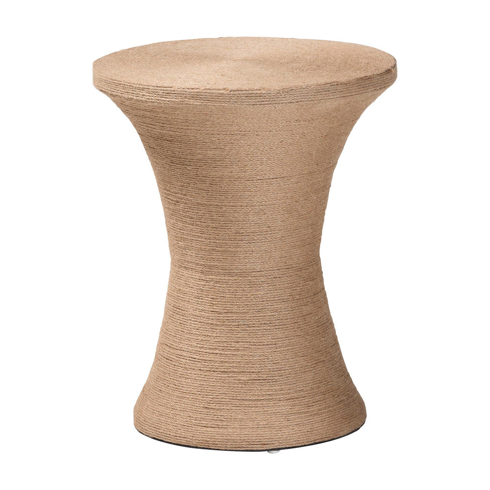 bali & pari - Cady Side Table in Natural Brown  - F242-FT1-Side Table view 1
