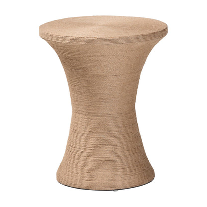 bali & pari - Cady Side Table in Natural Brown  - F242-FT1-Side Table view 1