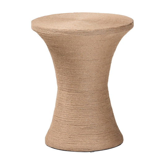 bali & pari - Cady Side Table in Natural Brown  - F242-FT1-Side Table view 1