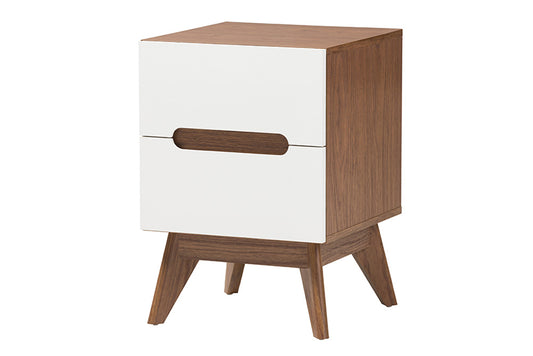 bali & pari - Calypso Bedroom Set - Calypso-Walnut/White-3PC Storage Set view 2
