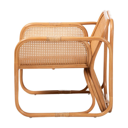 bali & pari - Cambridge Chair in Light Honey - Cambridge-Light Honey Rattan-CC view 3