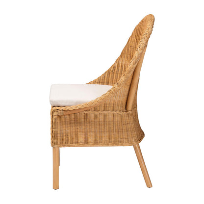 bali & pari - Camelia Dining Chair in Light Honey - Camelia-Light Honey Rattan-DC view 3