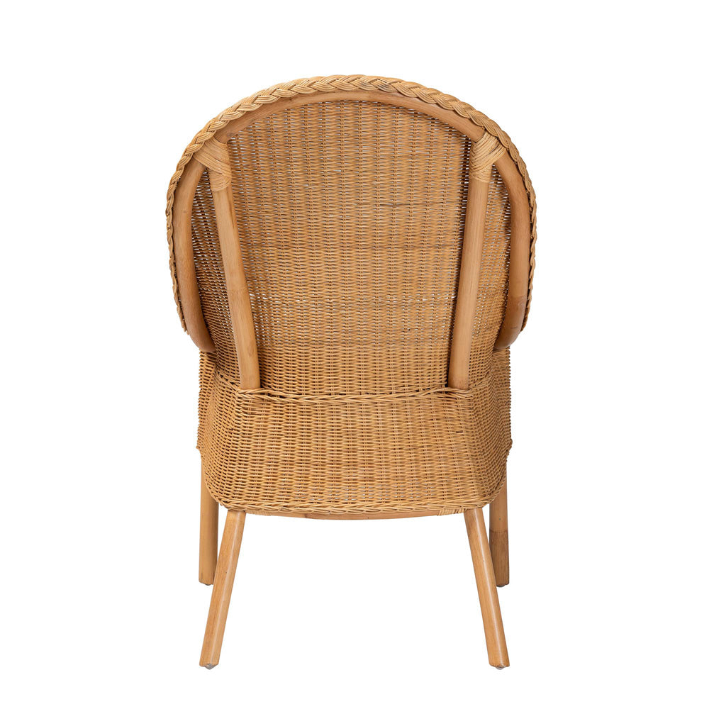 bali & pari - Camelia Dining Chair in Light Honey - Camelia-Light Honey Rattan-DC view 4