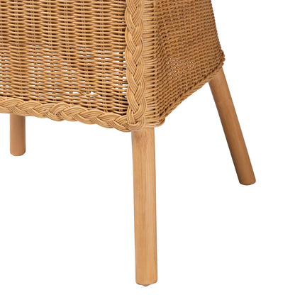 bali & pari - Camelia Dining Chair in Light Honey - Camelia-Light Honey Rattan-DC view 6