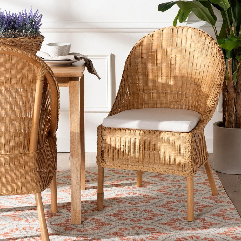 bali & pari - Camelia Dining Chair in Light Honey - Camelia-Light Honey Rattan-DC view 8