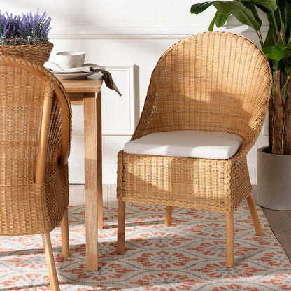 bali & pari - Camelia Dining Chair in Light Honey - Camelia-Light Honey Rattan-DC view 8