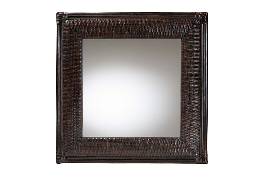 bali & pari - Candela Mirror - Candela-Rattan/Coffee Bean-Mirror view 1