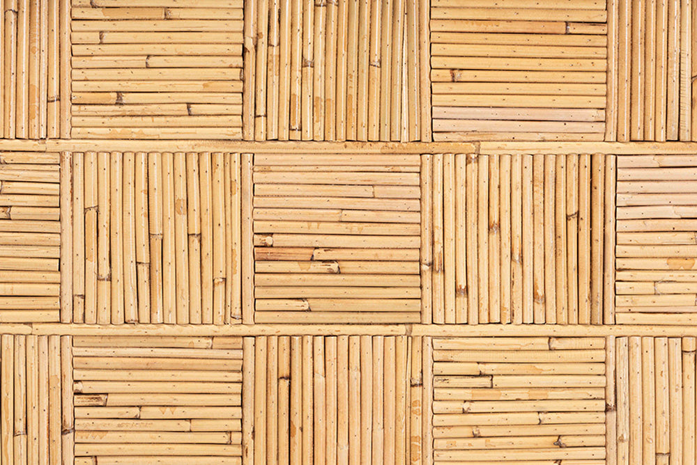 bali & pari - Canika Coffee Table - Checkered-Natural-Rattan-CT view 6