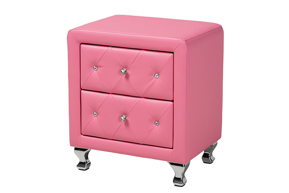 bali & pari - Canterbury Full Bedroom Set - BBT6440-Full-Pink-3PC Set view 4