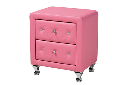 bali & pari - Canterbury Full Bedroom Set - BBT6440-Full-Pink-3PC Set view 4