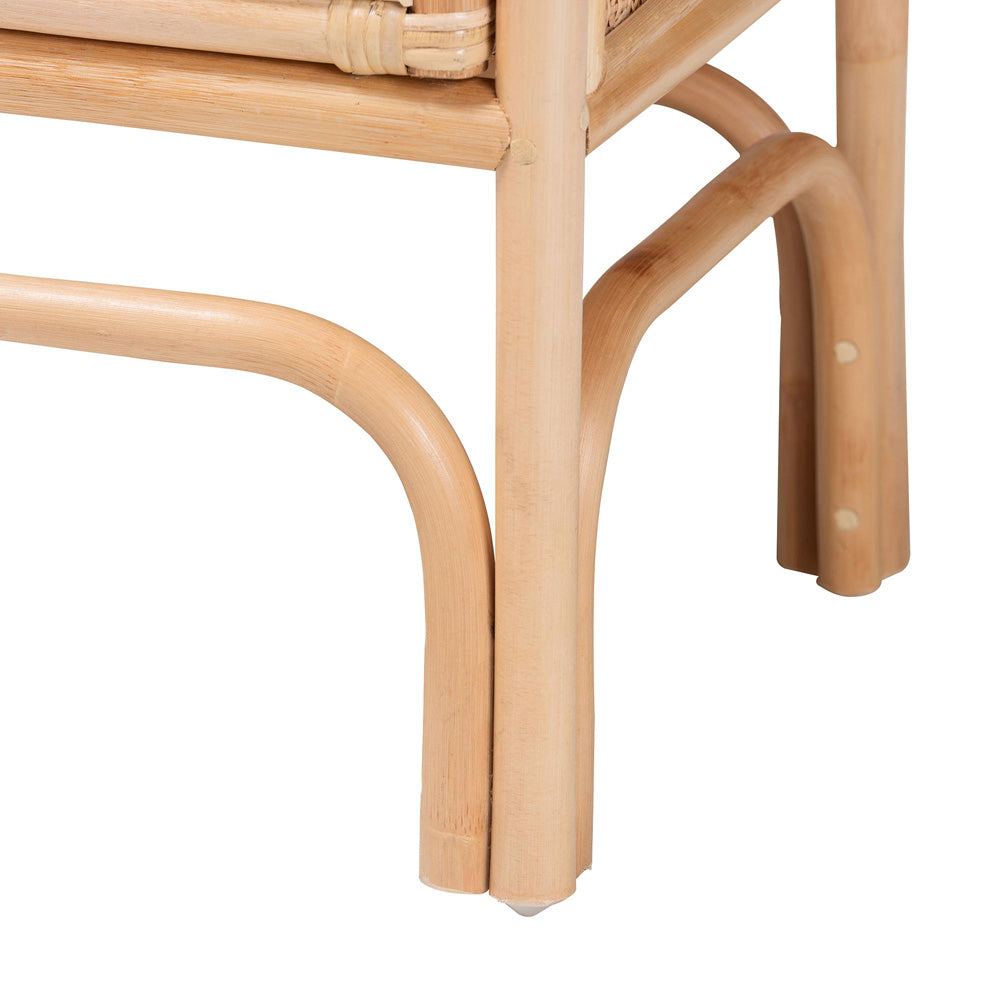 bali & pari - Carabella Nightstand in Natural - WS066-Natural Rattan-NS view 6