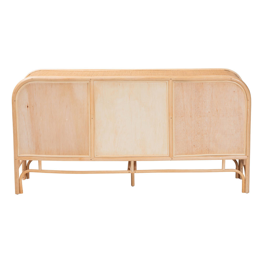 bali & pari - Carabella Storage Cabinet in Natural - WS082-Natural Rattan-Cabinet view 5