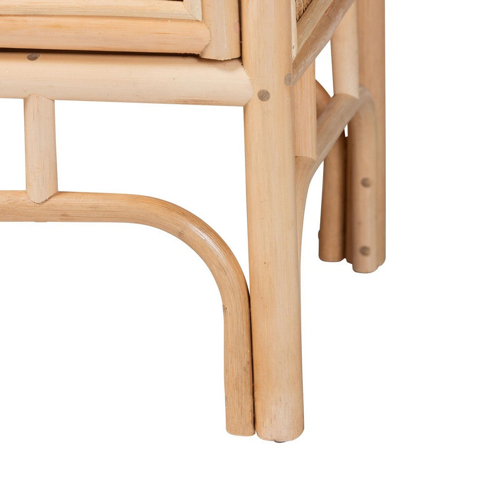 bali & pari - Carabella Storage Cabinet in Natural - WS082-Natural Rattan-Cabinet view 7
