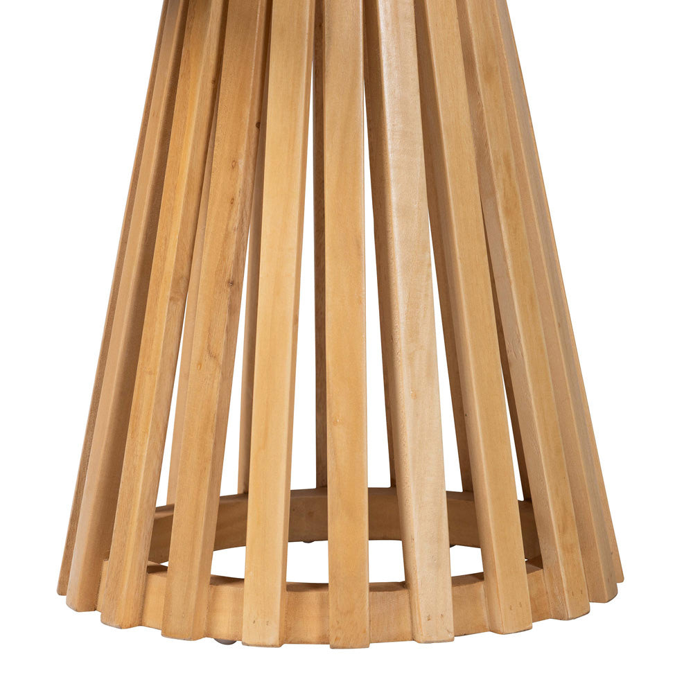bali & pari - Caribic End Table in Natural Brown - CARIBIC-Natural Wooden-ET view 2