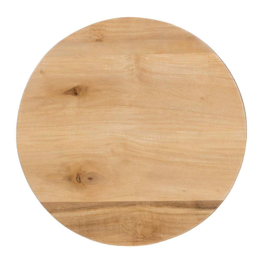 bali & pari - Caribic End Table in Natural Brown - CARIBIC-Natural Wooden-ET view 3