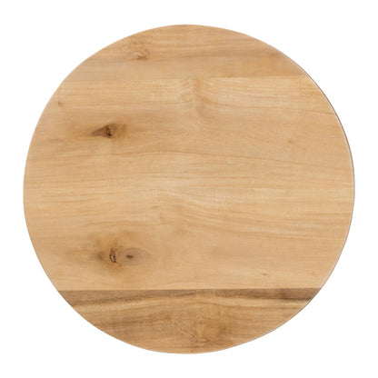 bali & pari - Caribic End Table in Natural Brown - CARIBIC-Natural Wooden-ET view 3