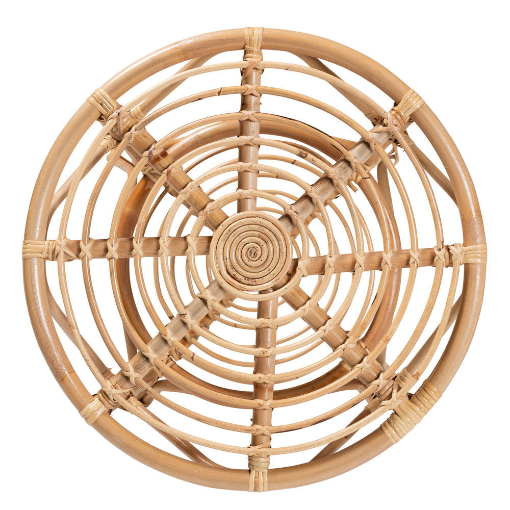 bali & pari - Cariel Coffee Table in Natural Brown - 12720-Rattan-CT view 5