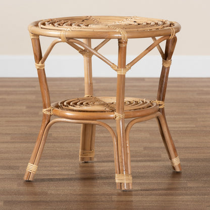 bali & pari - Cariel Coffee Table in Natural Brown - 12720-Rattan-CT view 7