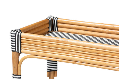 bali & pari - Carmine Cart - Carmine-Natural Rattan-Cart view 4