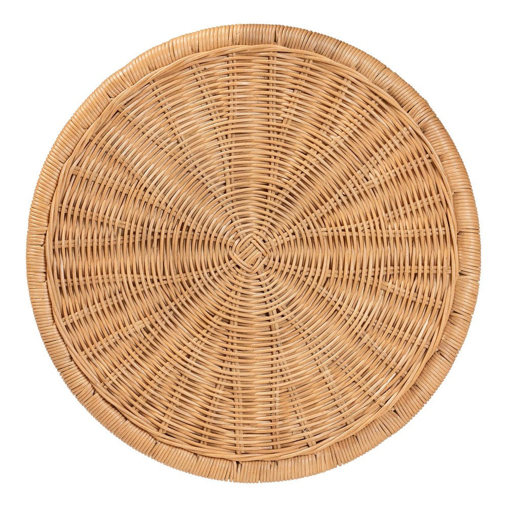 bali & pari - Caroline End Table in Light Honey - Charlote-Light Honey Rattan-ET view 4