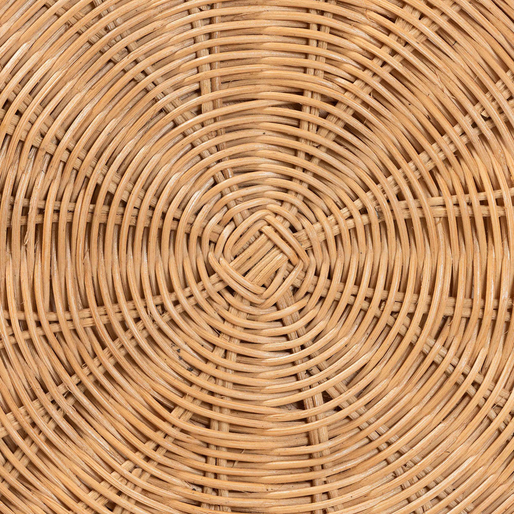 bali & pari - Caroline End Table in Light Honey - Charlote-Light Honey Rattan-ET view 5