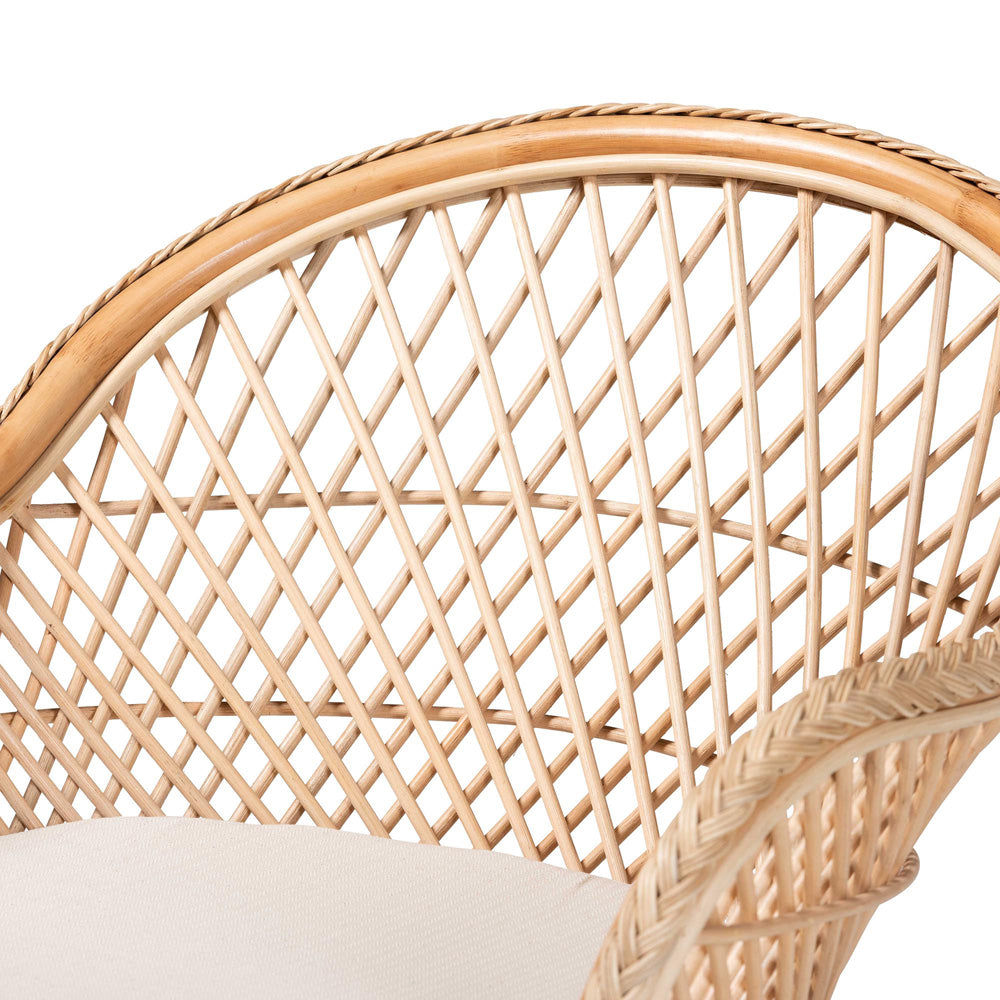 bali & pari - Casilda Chair in Natural - RCN 012-Natural Rattan-AC view 5