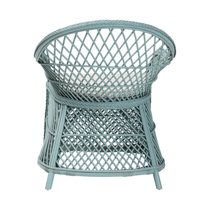 bali & pari - Casilda Chair in Pastel Cyan - RCN 012-Light Blue Rattan-AC view 4